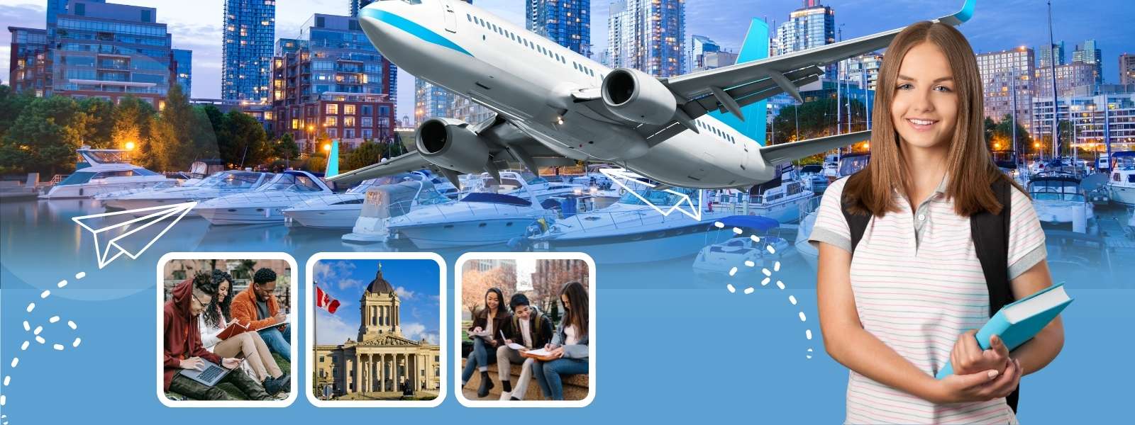 Student Flights to Canada from India